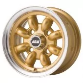 5 x 10 Minilight Wheel - Gold Polished Rim