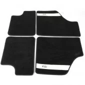 MCPIS.CM-SS Cooper Signature Stripe Black Mini Carpet Mat