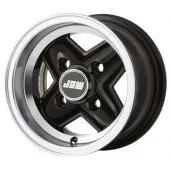 6 x 10 Revolite Wheel - Black/Polished Rim