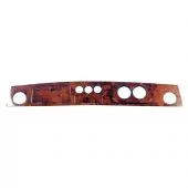 Burr Walnut 2 Clock Dash