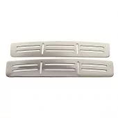 Stainless Steel Screen Air Vent Finishers pair 