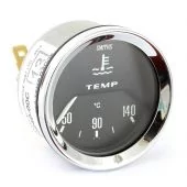 BT2240-00C Smiths Water Temperature Gauge black face & chrome bezel