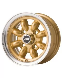 5 x 10 Minilight Wheel - Gold Polished Rim