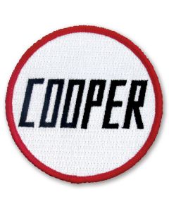 Embroidered Cooper patch 