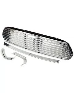 DHB10151 Mini Cooper 8 Bar external bonnet release grille kit, to fit all models 1967on.