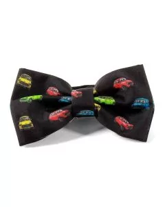 Black Silk Bow Tie Pre-tied With Classic Mini design