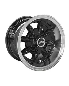 6 x 10 Minilight Wheel - Black/Polished Rim