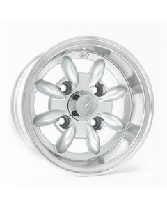 Classic Mini 6" x 10" Minilight Wheel in Silver with Polished Rim
