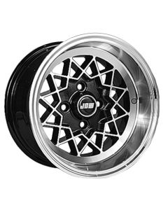 7 x 13 Rally Special Wheel - Black Hi-Lite