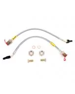 Goodridge Brake Hose - Braided Aeroquip - Front - pair 