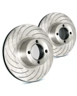 NAM6450G/AC 8.4" grooved vented brake discs for Mini sport 8.4" vented calipers