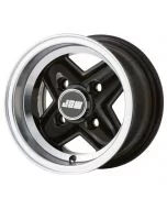 6 x 10 Revolite Wheel - Black/Polished Rim