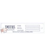 Smiths Heater Sticker 