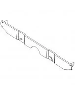 MCR11.32.02.00 Horizontal rear subframe mounting panel for all Mini models '59-'91 except Van and Pick-up