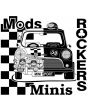 Mods and Rockers design - tshirt