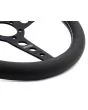 MOMO Prototipo steering wheel - Black with white stitching detail