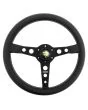 MOMO Prototipo Dished steering wheel - Black with Black Spokes - 350mm