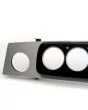 PMY526 Mini Alloy 3 Clock Dashboard - with 3 extra clock holes - LHD