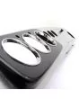 PMY526 Mini Alloy 3 Clock Dashboard - with 3 extra clock holes - LHD