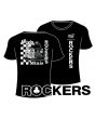 Rockers Black Tshirt - Mods and Rockers Mini design - IMM2025 