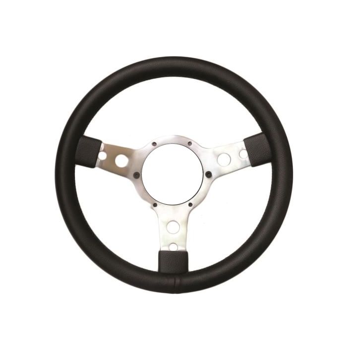 Sport Steering Wheel - 14" - Black Vinyl