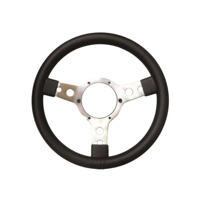 Sport Steering Wheel - 14" - Black Vinyl