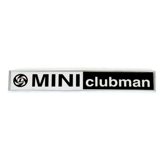 Mini Clubman Boot Badge 