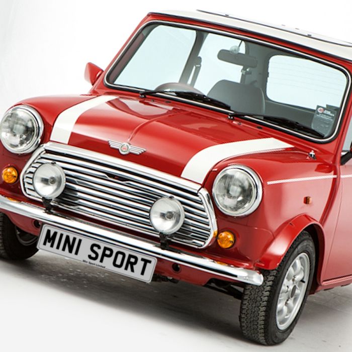 Mini Bonnet Stripes - White
