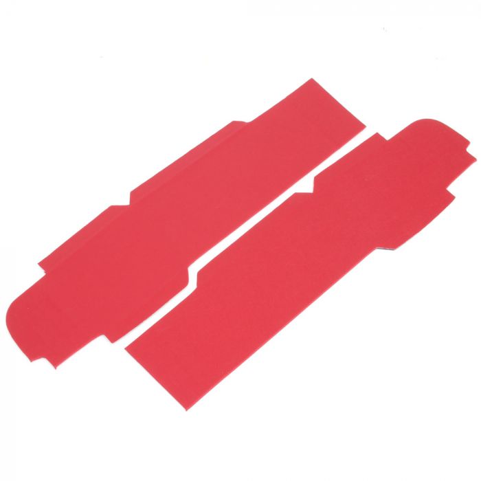 Tartan Red - Rear Pocket Liners - Pair -  Mini Saloon 59-70