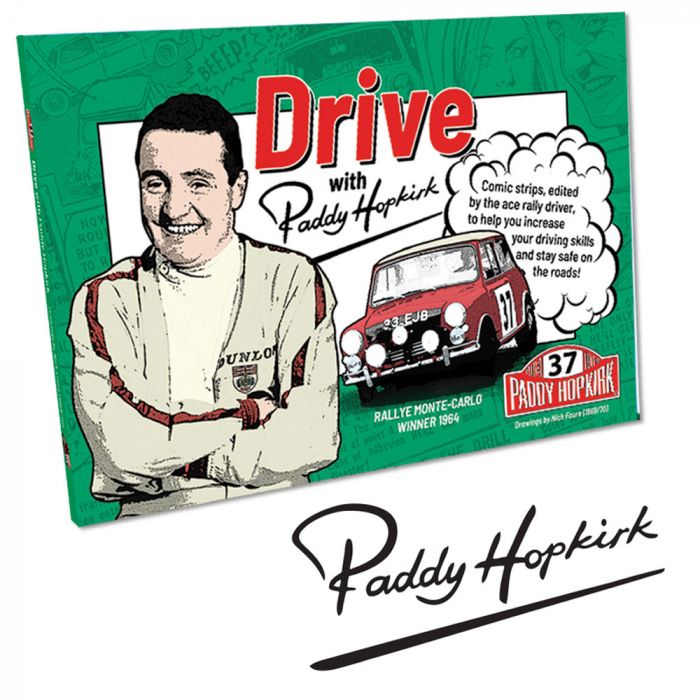 Drive with Paddy Hopkirk Book - Signed by Paddy Hopkirk