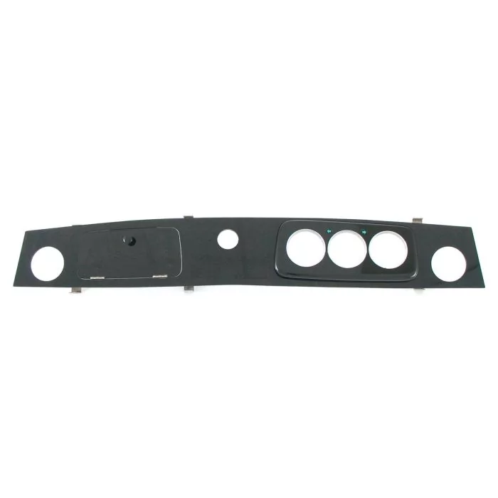 Charcoal 3 Clock - RHD Dash Chrome Rings + 1 extra 