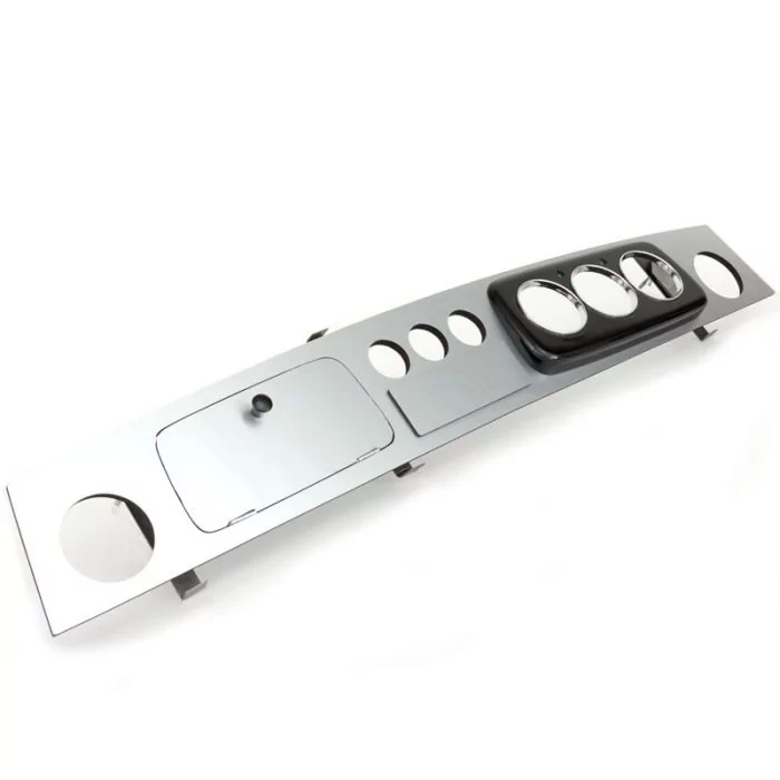 Alloy 3 Clock Dashboard with 3 extra clock holes - RHD for Classic Mini
