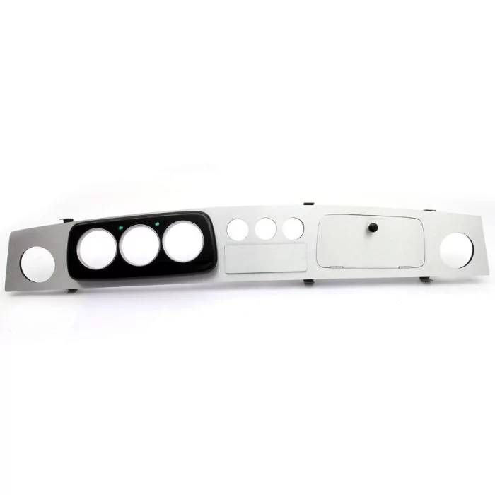 PMY526 Mini Alloy 3 Clock Dashboard - with 3 extra clock holes - LHD