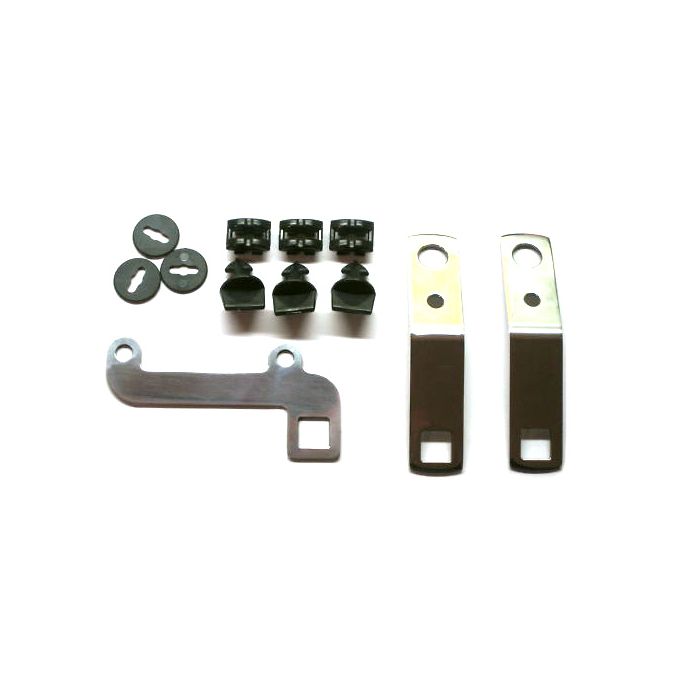SMB77 Stainless Steel Engine Splash Guard Mounting Kit for Classic Mini