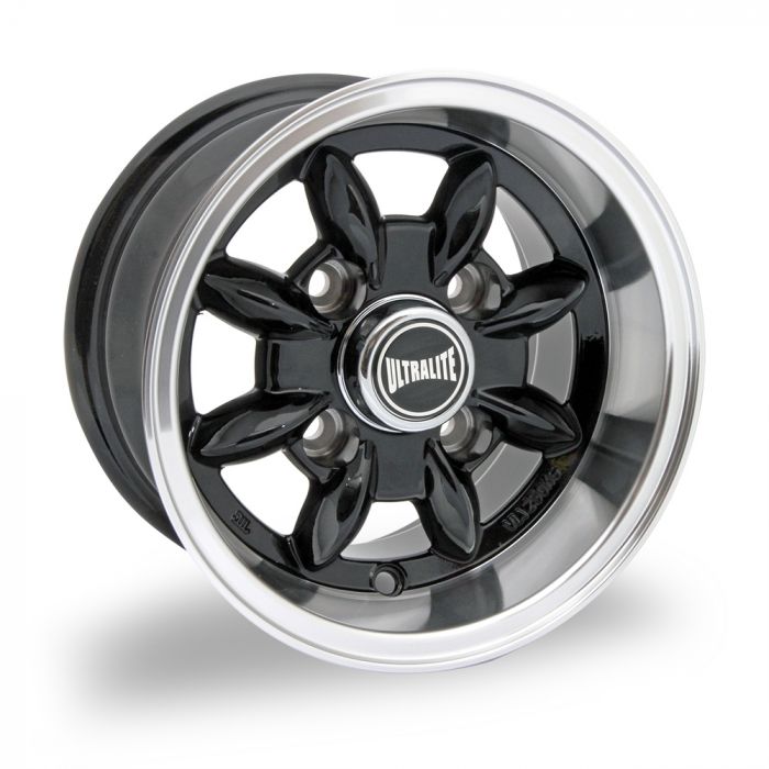6 x 10" Ultralite Mini Deep Dish Wheel - Black (Wheels)