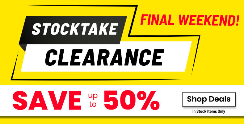 Stocktake Clearance Final Weekend